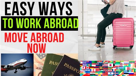 easiest way to move abroad